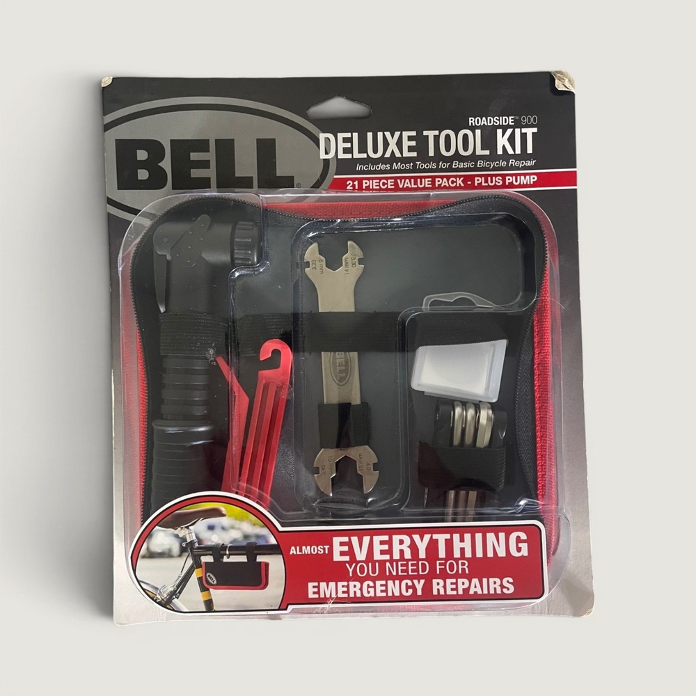 Bell Deluxe Bicycle Tool Kit Emergency Bike Repair Set New Sealed Cycling